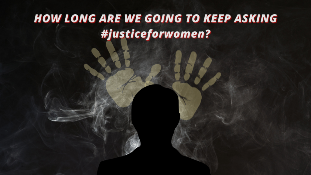 Stop violence against women now! domestic violence